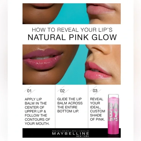 Maybelline's 'Baby Lips' Glow Lip Balm - My Pink, mon rose #01 - Picture 9 of 13